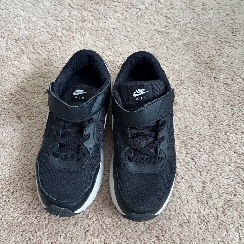 Nike Kids Black and White Athletic Sneakers - Picture 2 of 5